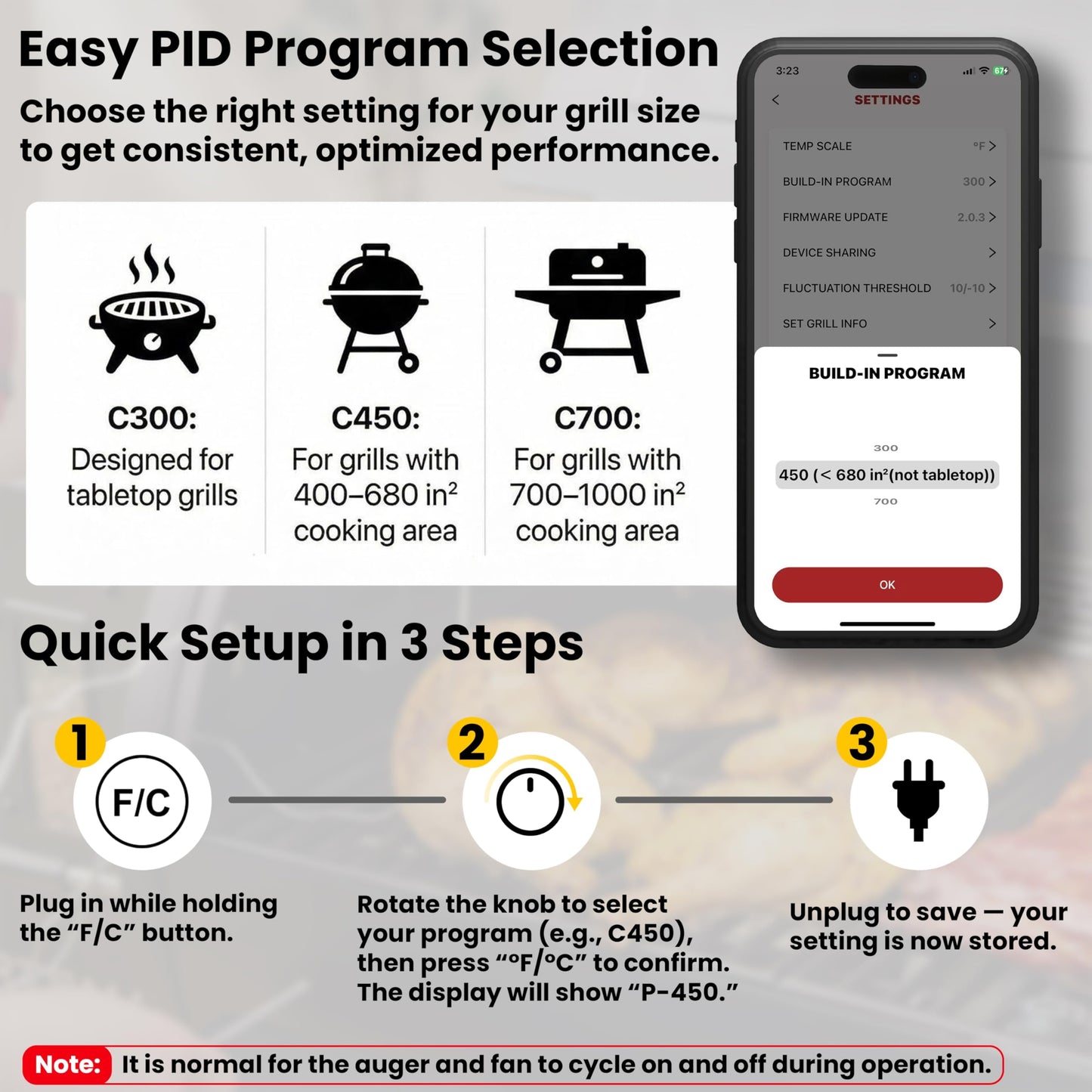 Smart WiFi Universal PID Temperature Control Board with APP Smart Control for Pit Boss, Traeger, Z Grills & Smokers – Digital Grill Controller Replacement