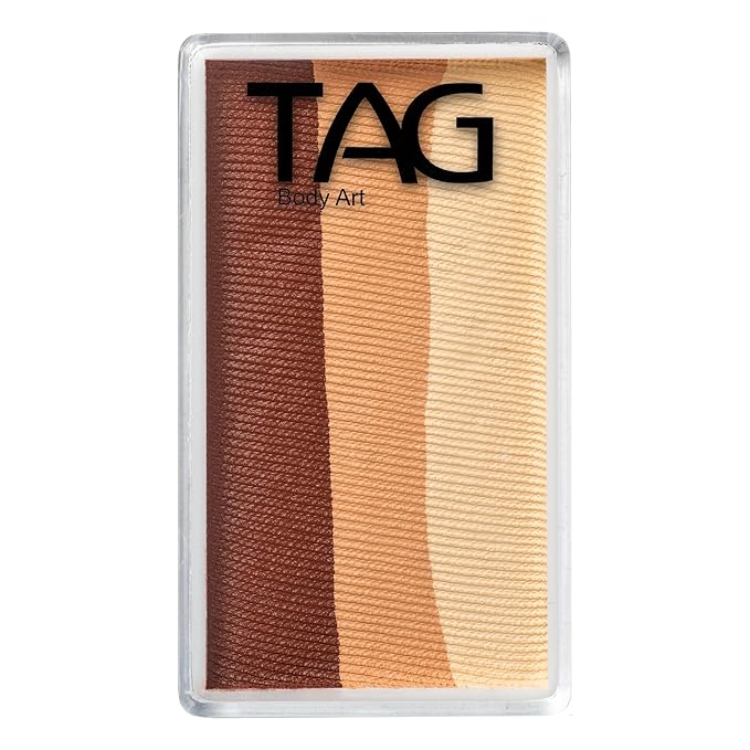 TAG Face and Body Paint - 1 Stroke Split Cake 30g - Teddy Bear
