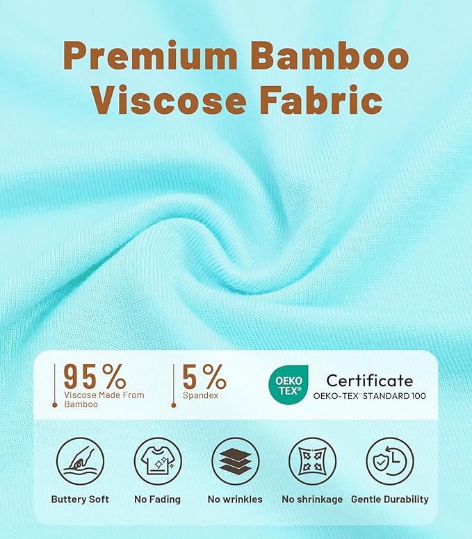 NACHILA Pajamas for Women-Viscose from Bamboo, Ribbed Racerback Tank Top Sexy Split Shorts Pajama Sets Cooling Sleep Cami Pjs