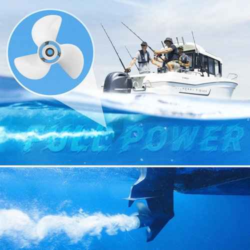 Aluminum Boat Moto Outboard Propeller Fit for Yamaha 60HP 70HP 75HP 80HP 85HP 90HP 115HP 130HP