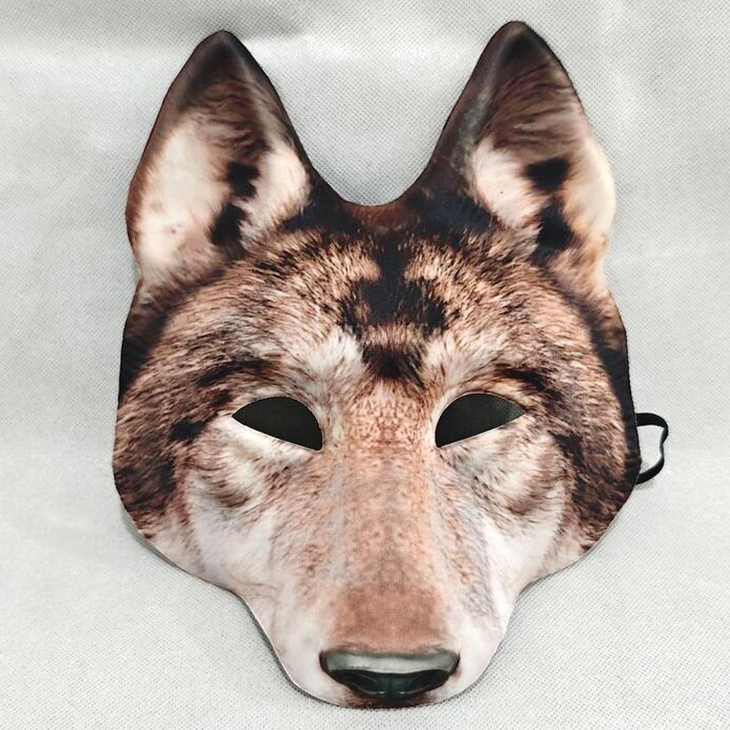 Valpeak Unleash Your Inner Wolf with Our Therian Wolf Mask, Tail, and Paw Set(brown wolf mask)