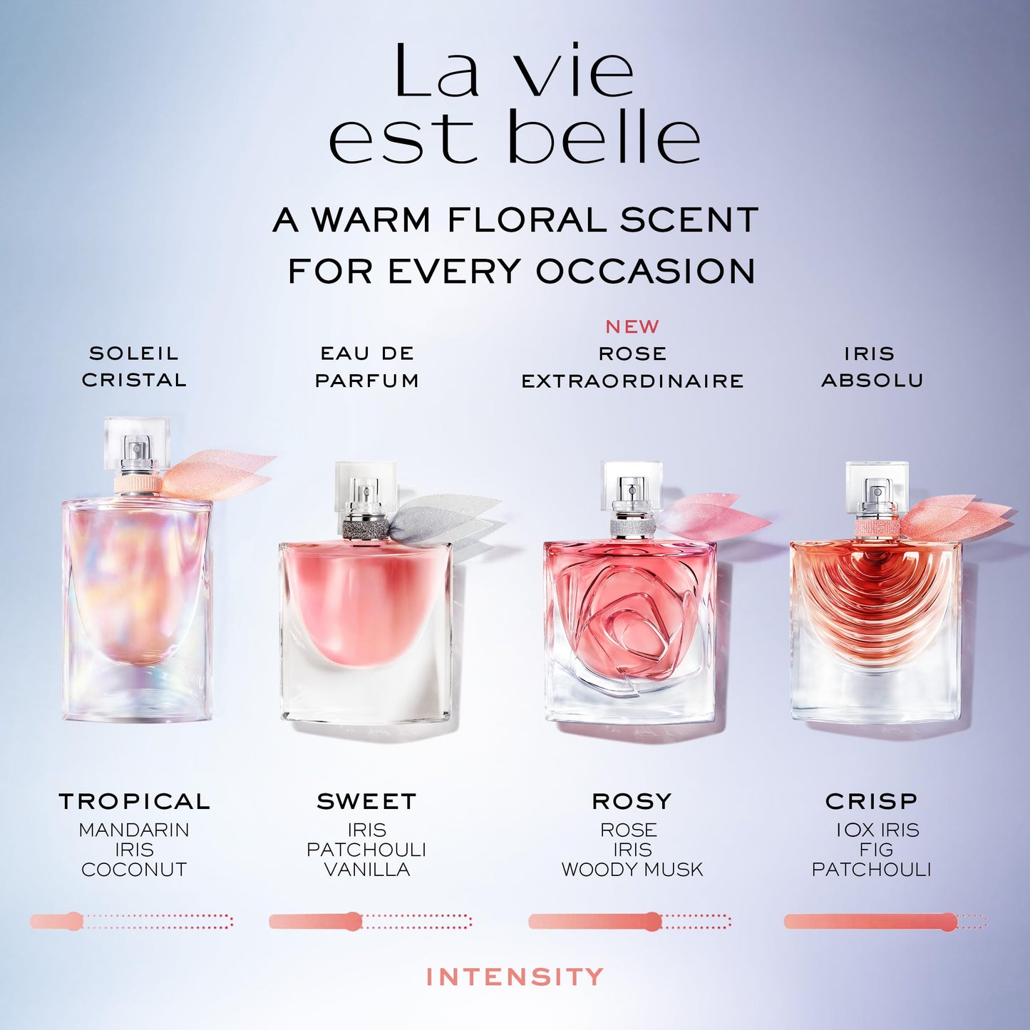 Lancôme La Vie Est Belle Rose Extraordinaire Eau de Parfum - Amazon Exclusive - Long Lasting Fragrance with Rose, Iris & Woody Musk - Women's Perfume – Travel Size 0.34 Fl. Oz.