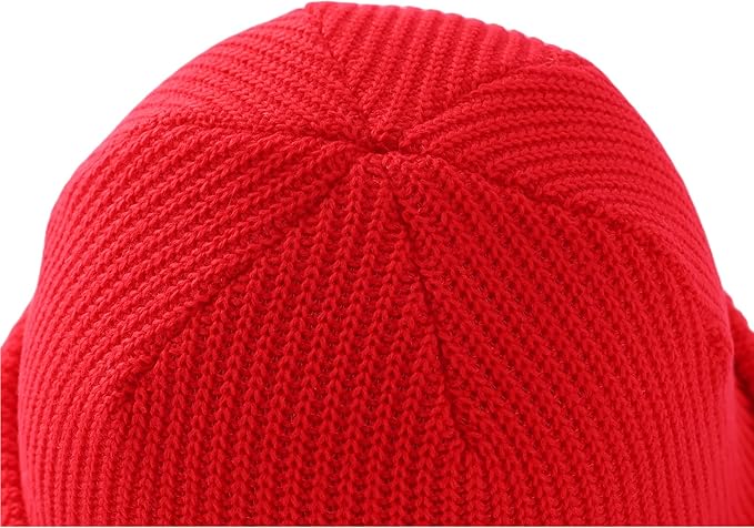 Connectyle Classic Double Layer Knit Beanie Hat Warm Thick Acrylic Winter Hats Daily Cuffed Beanies Watch Hat for Men Women