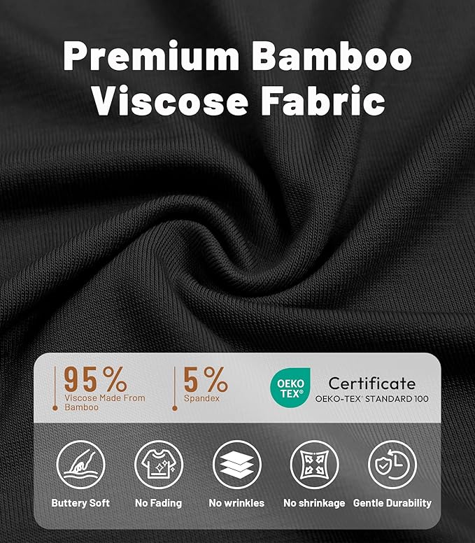 NACHILA Pajamas for Women-Viscose from Bamboo, Ribbed Racerback Tank Top Sexy Split Shorts Pajama Sets Cooling Sleep Cami Pjs