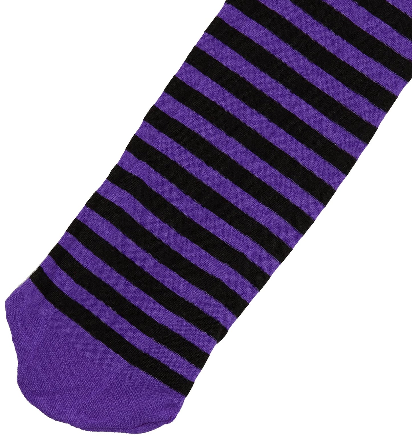Jefferies Socks girls Striped Jefferies Socks Little Stripe Tights 1 Pack Purple Black 2 4 Years, Purple/Black, 24-48 Months US