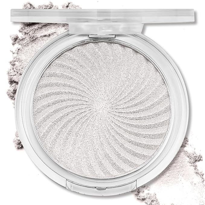 Highlighter Makeup Palette Shimmer Face Body Illuminator Glitter Highlighter Makeup Kit Long Lasting Highly Pigmented Highlighters Makeup Palette #2 Blossom Pink