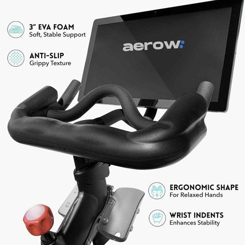 Aerow ComfortGrip Handlebar Extender - Compatible with Peloton Bikes