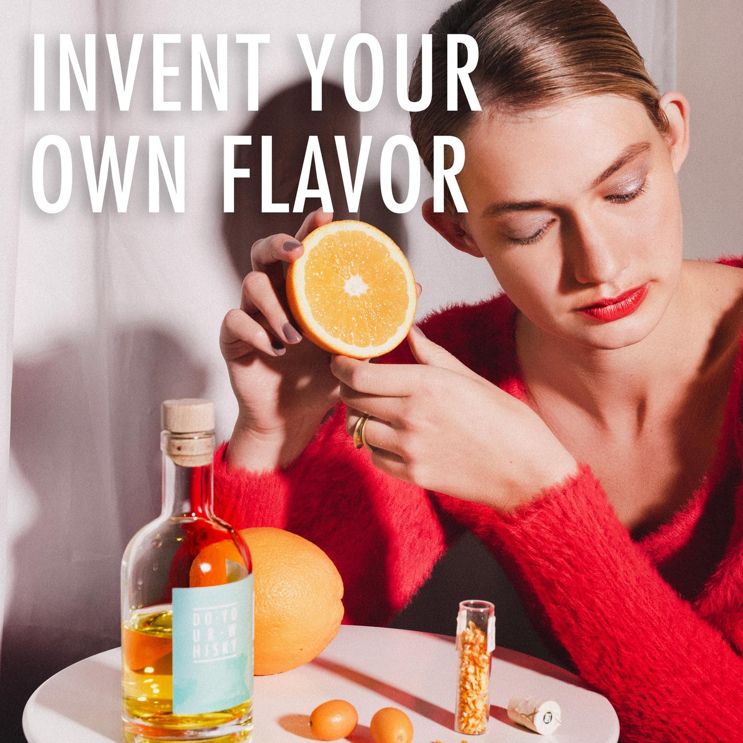 DO Your Whisky | DIY Whiskey Infusion Set | Whiskey Making Kit | 12 Woodchips & Botanicals | 6 Whiskey Stones & Recipe Guide Anniversary, or Birthday Gift for Him