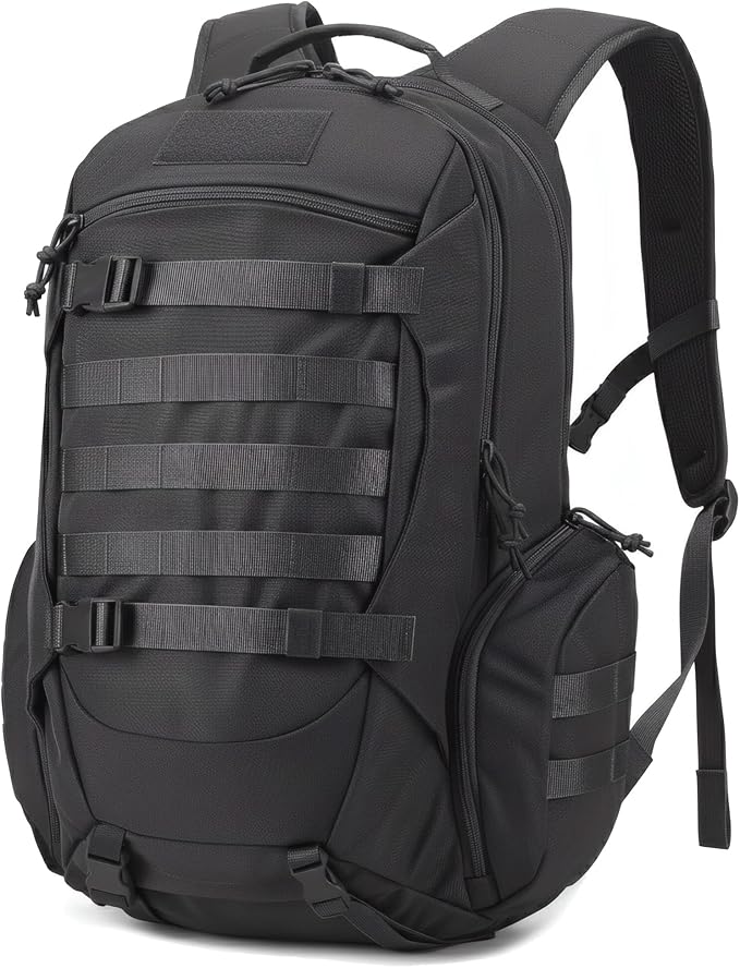 Fortune Edge 35L Tactical Backpack for Men, MOLLE Military Bug Out Bag, Waterproof Rucksack for Hiking with Hydration Port...