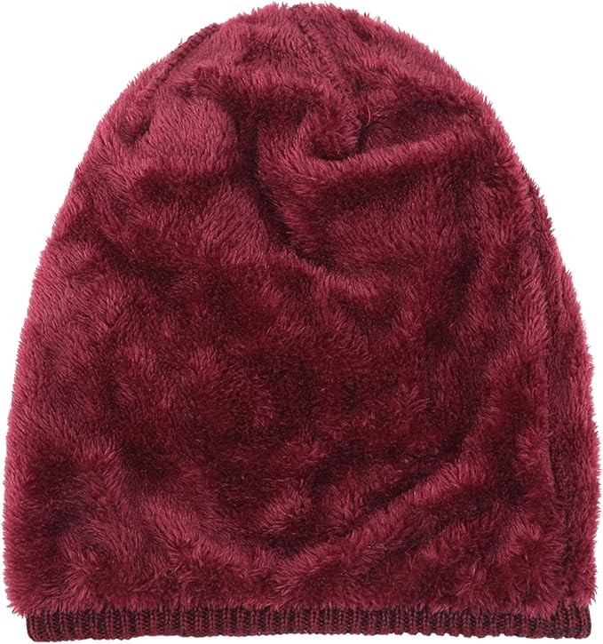 REDESS Beanie Hat for Men and Women Winter Warm Hats Knit Slouchy Thick Skull Cap