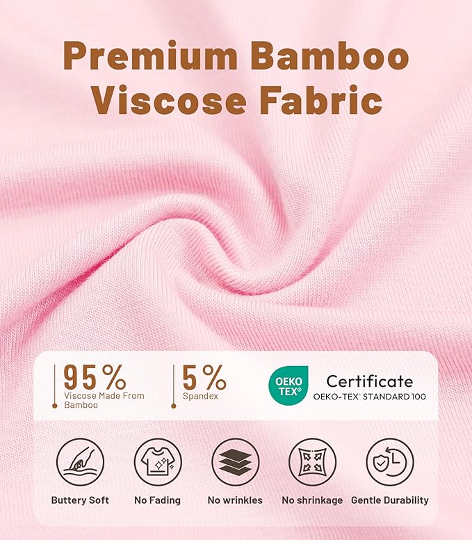 NACHILA Pajamas for Women-Viscose from Bamboo, Ribbed Racerback Tank Top Sexy Split Shorts Pajama Sets Cooling Sleep Cami Pjs