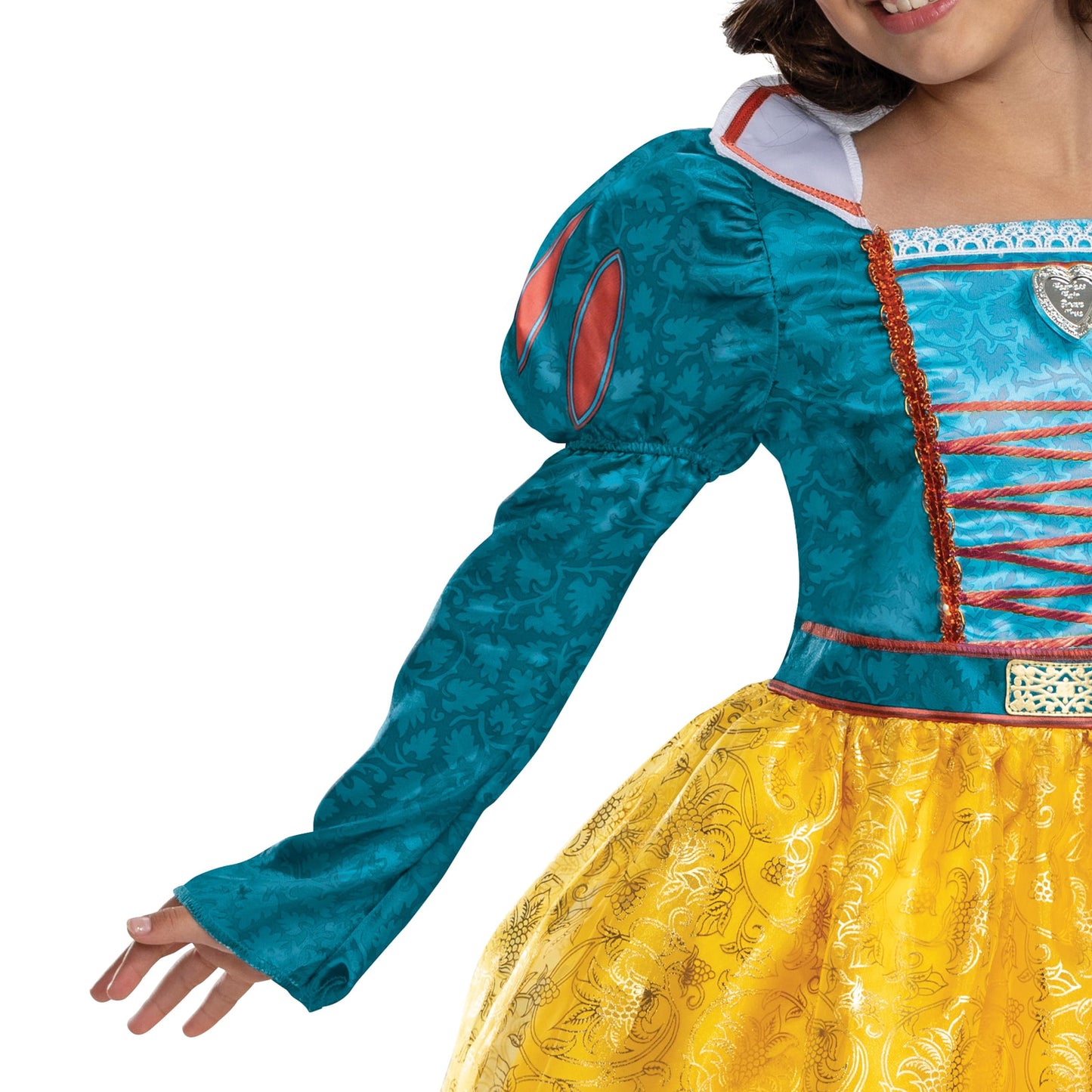 Disney Snow White Live Action Deluxe Costume for Kids, Official Snow White Costume Outfit with Headpiece, Child Size (3T-4T)