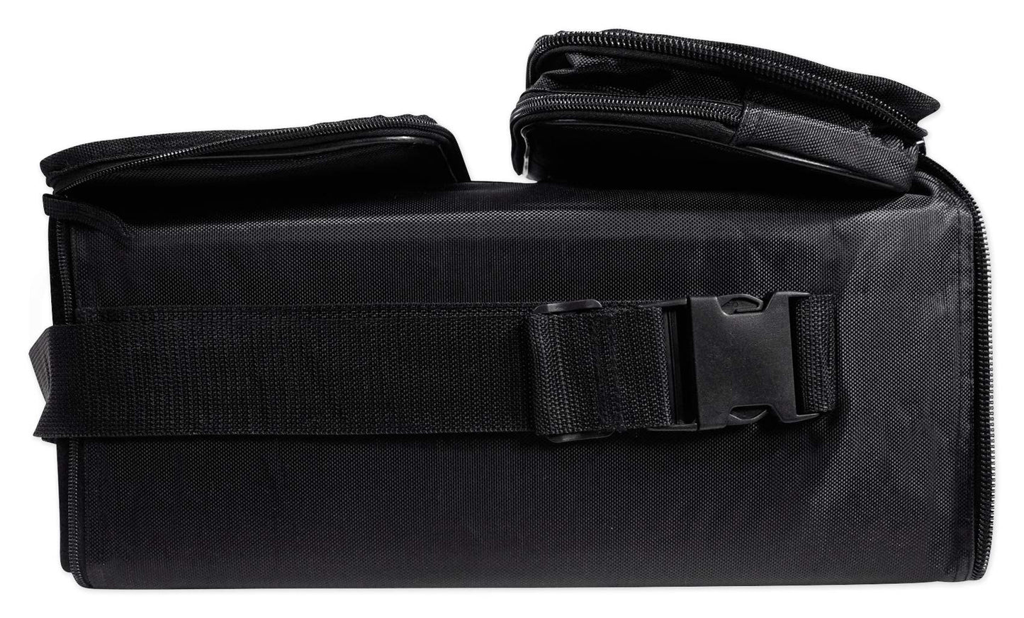 Rockville 3U Rack Bag Double-Sided Case With 16 Depth + Shoulder Strap (Rrb35) Black