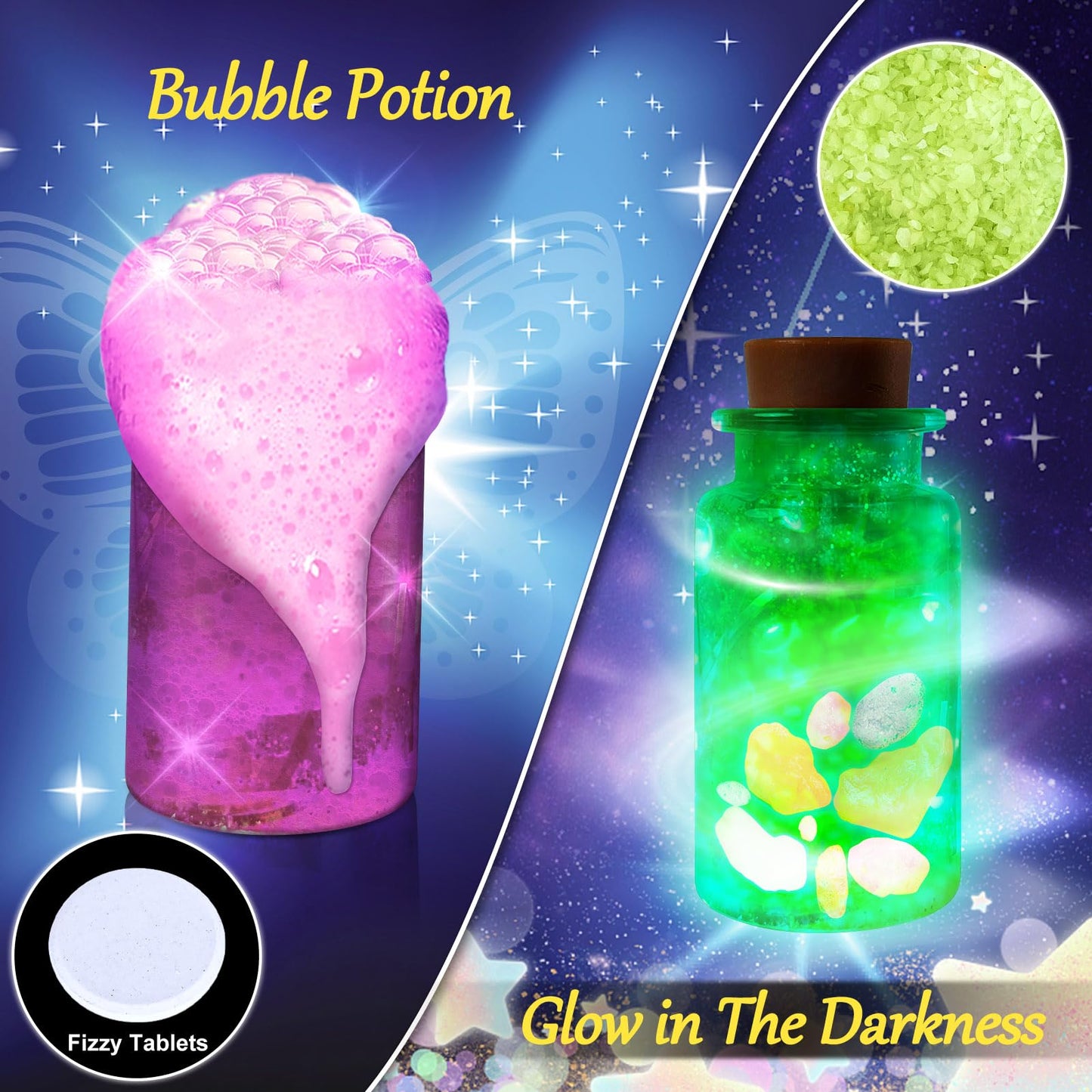 JOPSHEEN Potion Making Kit for Kids, 20 Bottles Potions, Christmas Birthday Toys Gifts for Boys Girls Age 8 9 10 11 12