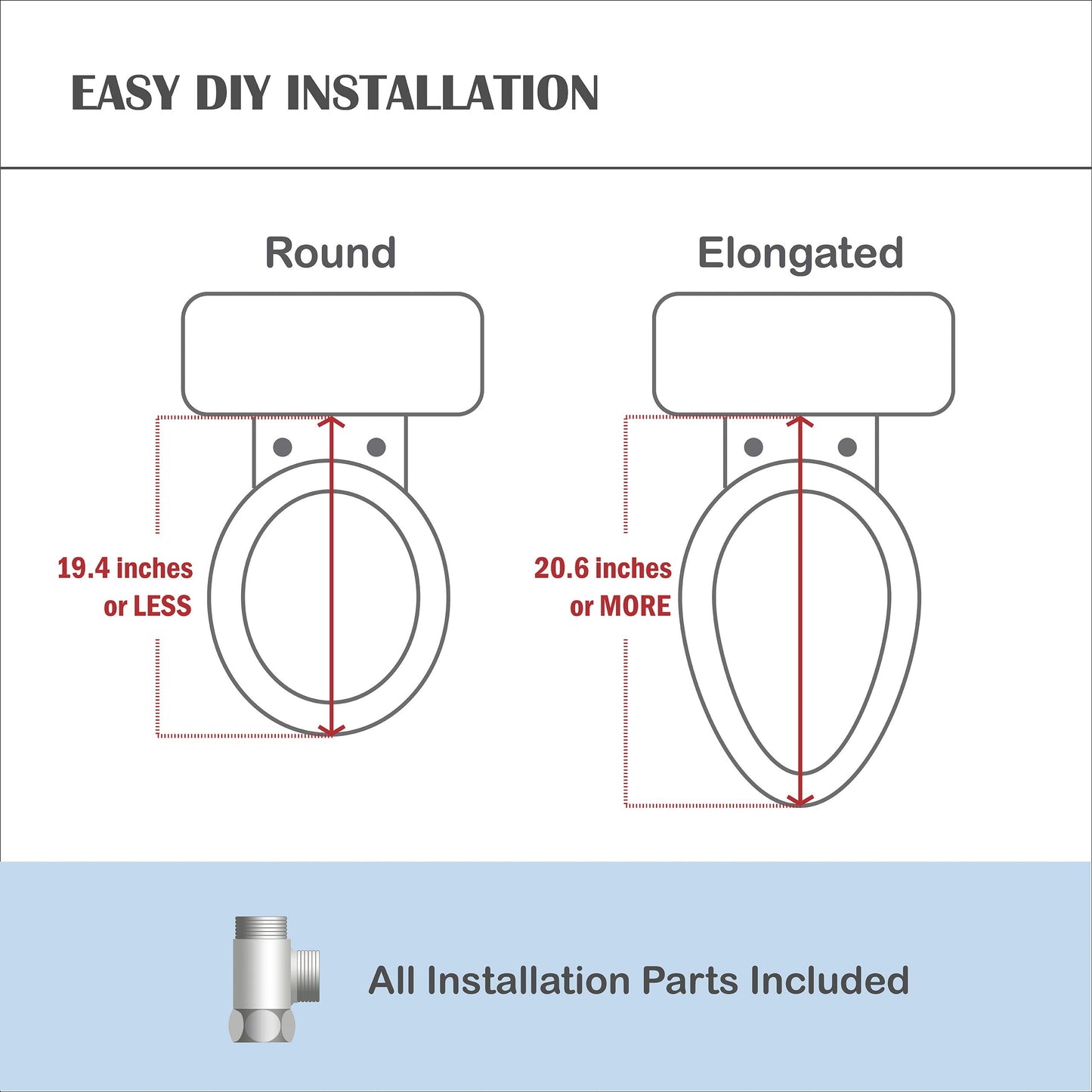 Lotus Bidet ATS-908 Elongated, Purestream Function(Constipation Relief) Heated Seat, Temperature Controlled Wash, Warm Air Dryer, Easy DIY Installation, Made in Korea