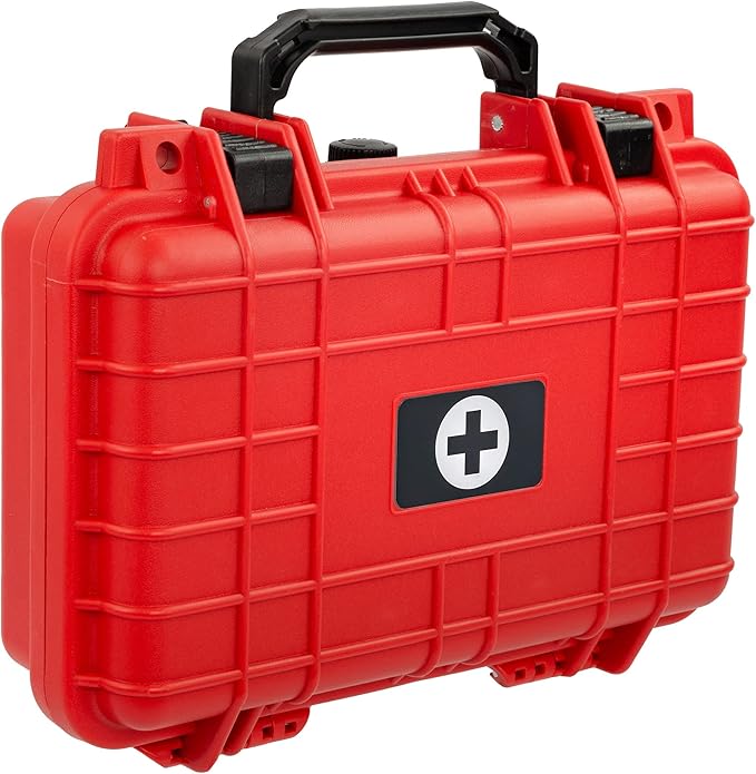 Eylar Medium 11.6 Inch Hard Protective Medical Case EMT First Responder and First Aid Service Storage Box, Waterproof, Dus...