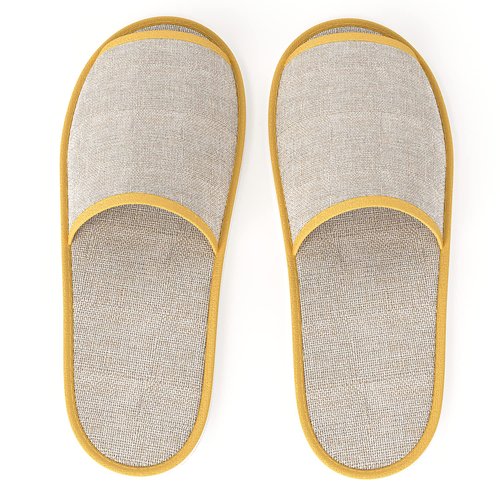 Maeline Bulk 30 Pairs Disposable House Slippers for Family, Guests - Slip-on Open Toe Indoor Home Spa Hotels Office Slipper for Women, Men