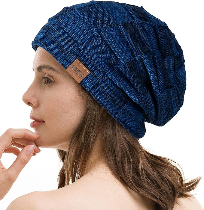 REDESS Beanie Hat for Men and Women Winter Warm Hats Knit Slouchy Thick Skull Cap