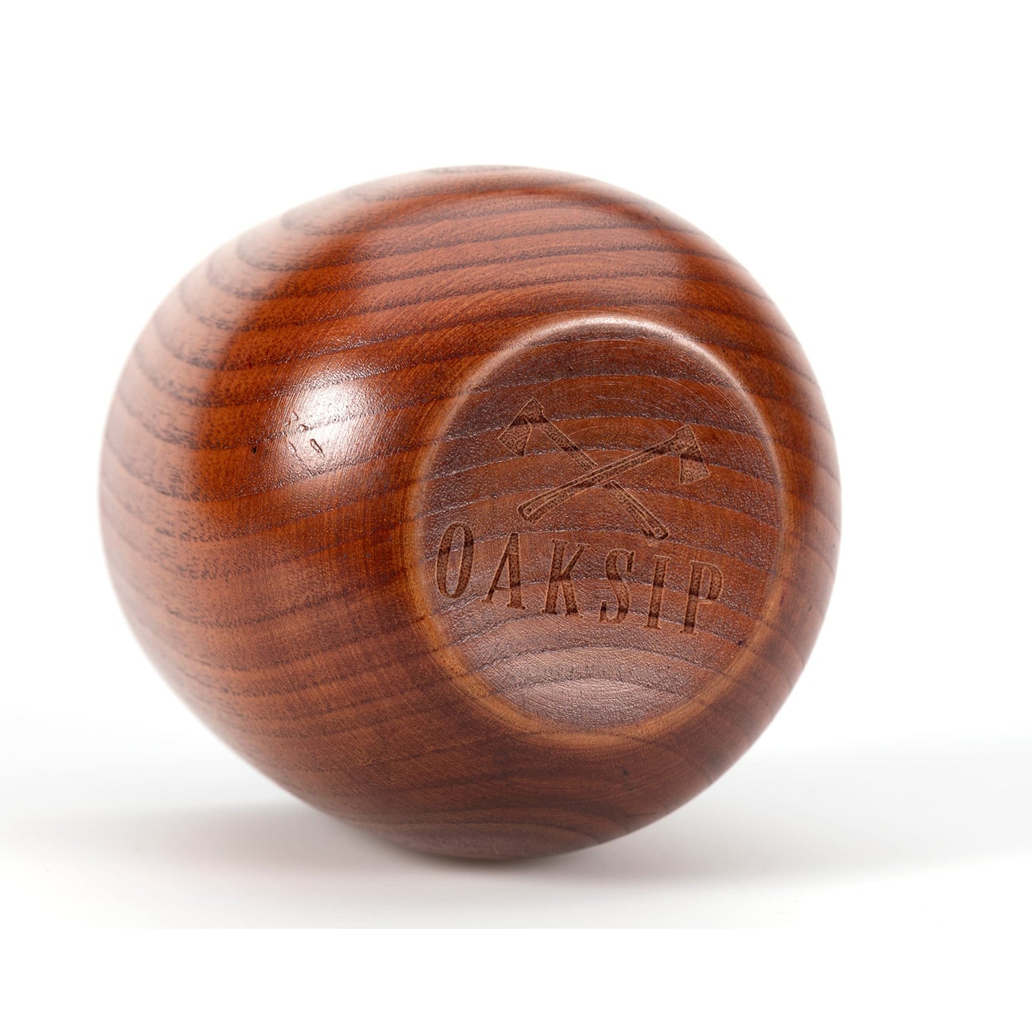 Oaksip The Original Wooden Bourbon Drinking Glass Bourbon Gifts for Men | Wooden Old Fashioned Glass | Great Whiskey Gifts for Husband, Dad, or Brother | Perfect Present For Men Who Have Everything