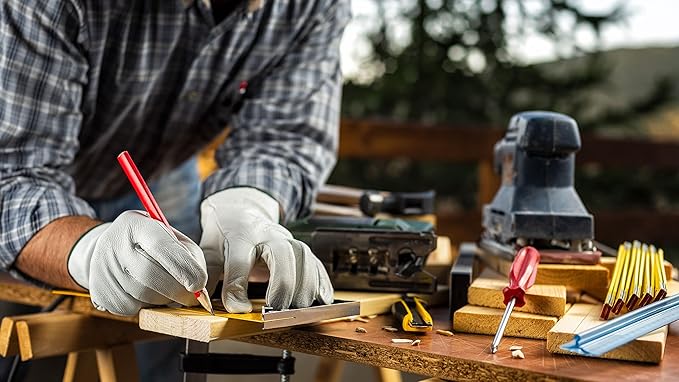 Toledano Industries WORK SAFE - PREMIUM CUT LEATHER WORK GLOVES