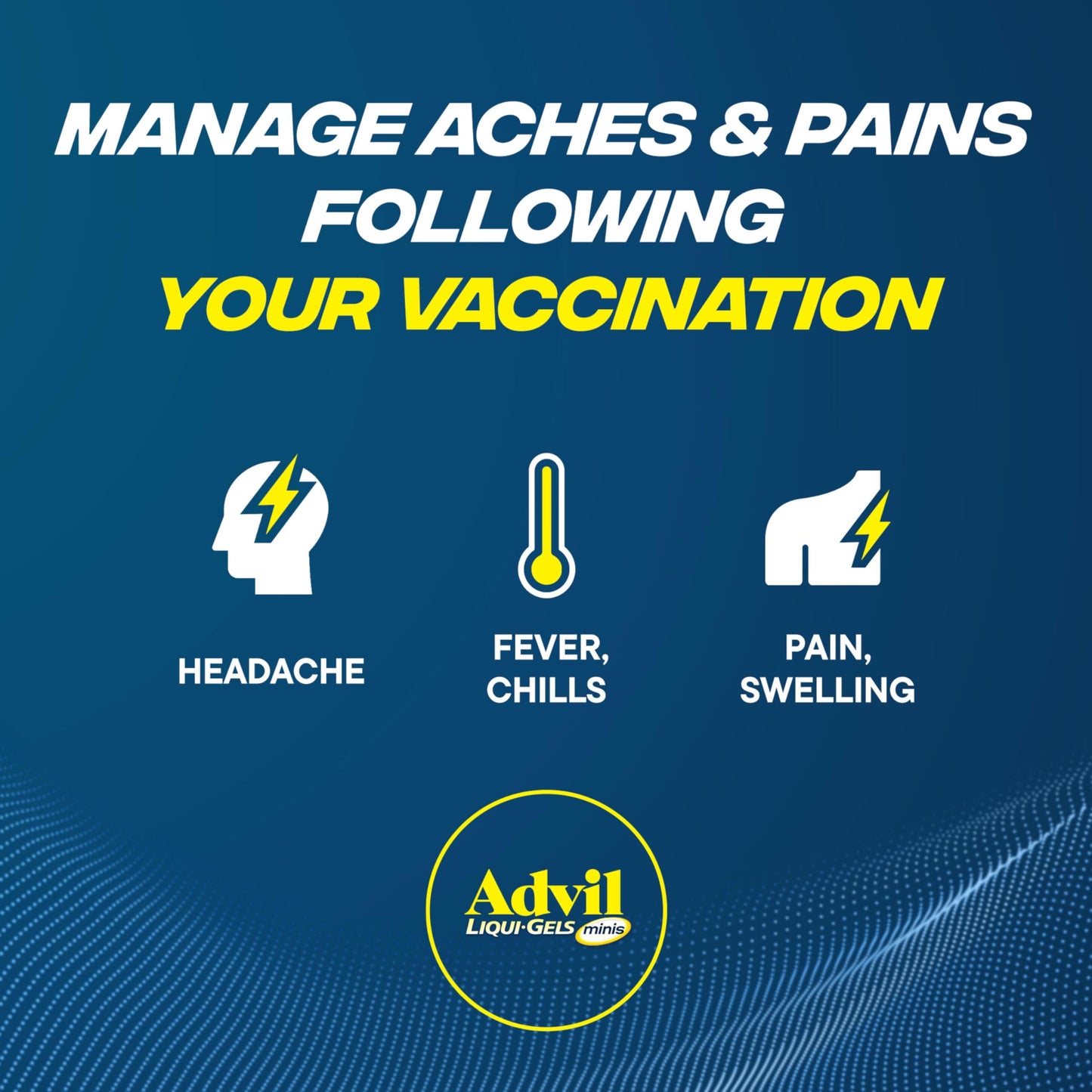 Advil Liqui-Gels Minis Pain Reliever and Fever Reducer, Pain Medicine for Adults with Ibuprofen 200mg for Pain Relief - 160 Liquid Filled Capsules