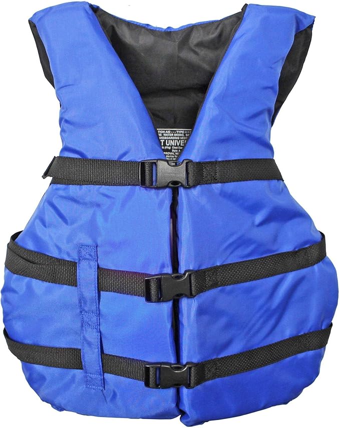 Life Jacket Paddle Vest; Coast Guard Approved Type III PFD Life Vest Flotation Device; Jet ski, Wakeboard, Hardshell Kayak...