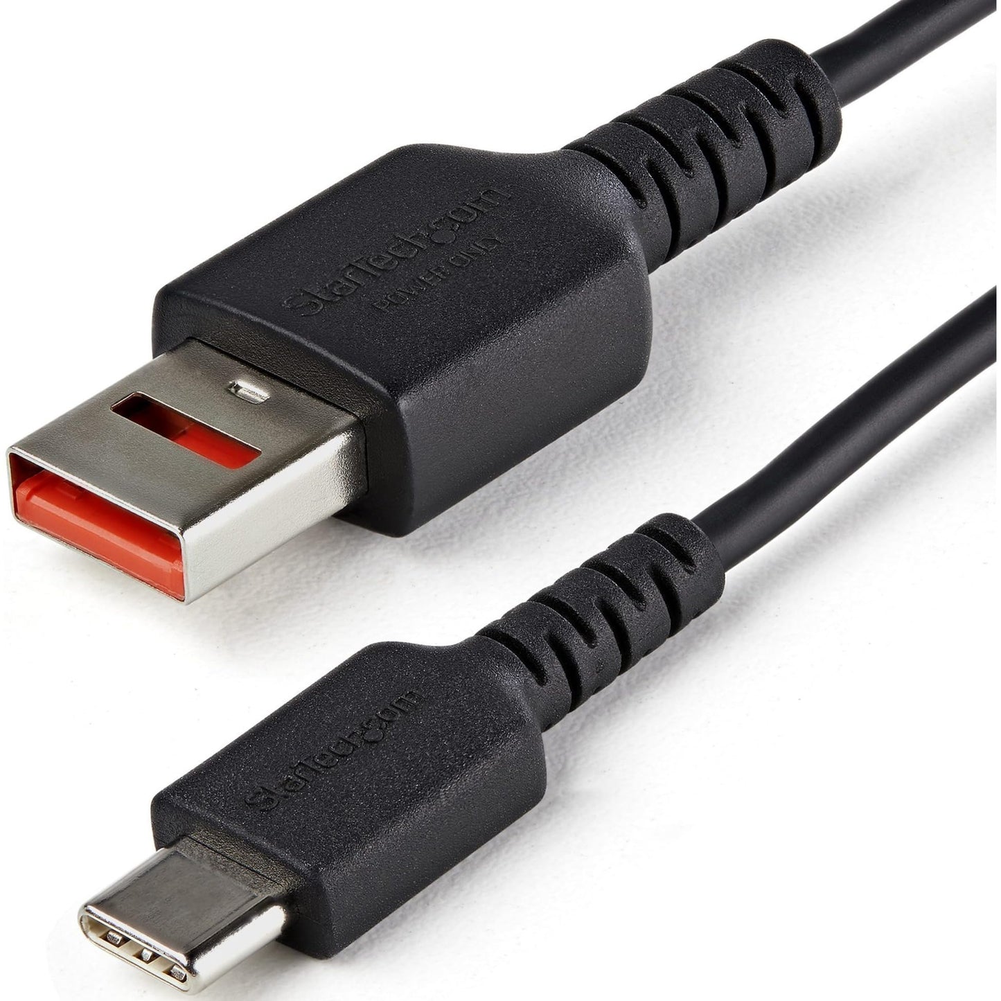 Startech.Com 3Ft (1M) Secure Charging Cable Usb-A To Usb-C Data Blocker Charge-Only Cable No-Data Power-Only Charger Cable For P