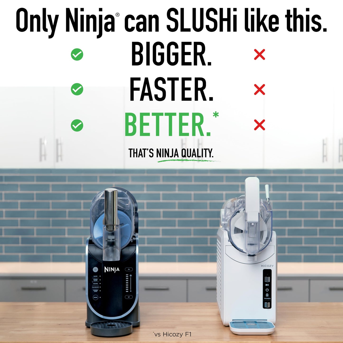 Ninja SLUSHi Frozen Drink & Slushie Machine with RapidChill Technology | 88 oz. Easy Fill Vessel | 5 Preset Programs | Make Margaritas, Frappés, & More | With Dishwasher Safe Parts | Black | FS301