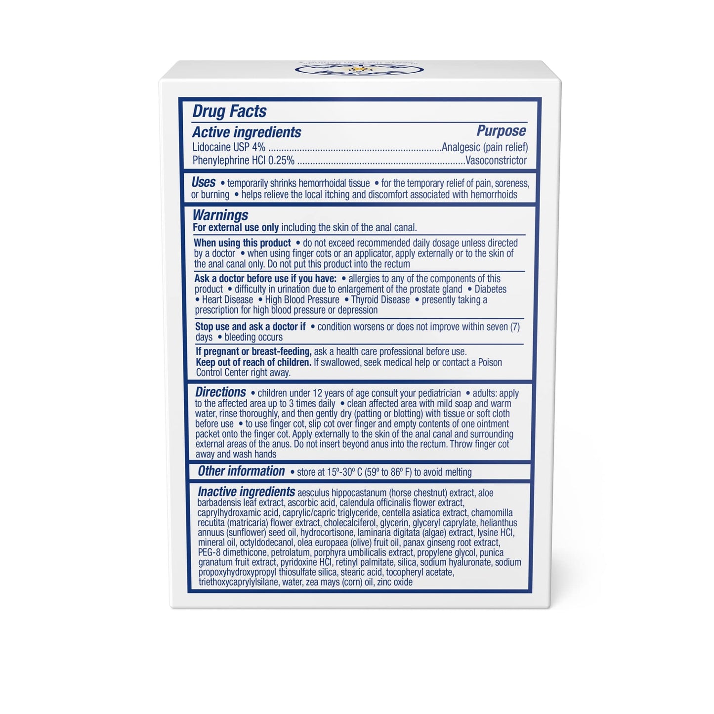 Doctor Butler's Maximum Strength Hemorrhoid & Fissure Ointment 12 to-Go Packets - Instant Pain Relief Hemorrhoid Treatment with Lidocaine, Internal & External Itching, Burning and Swelling Relief