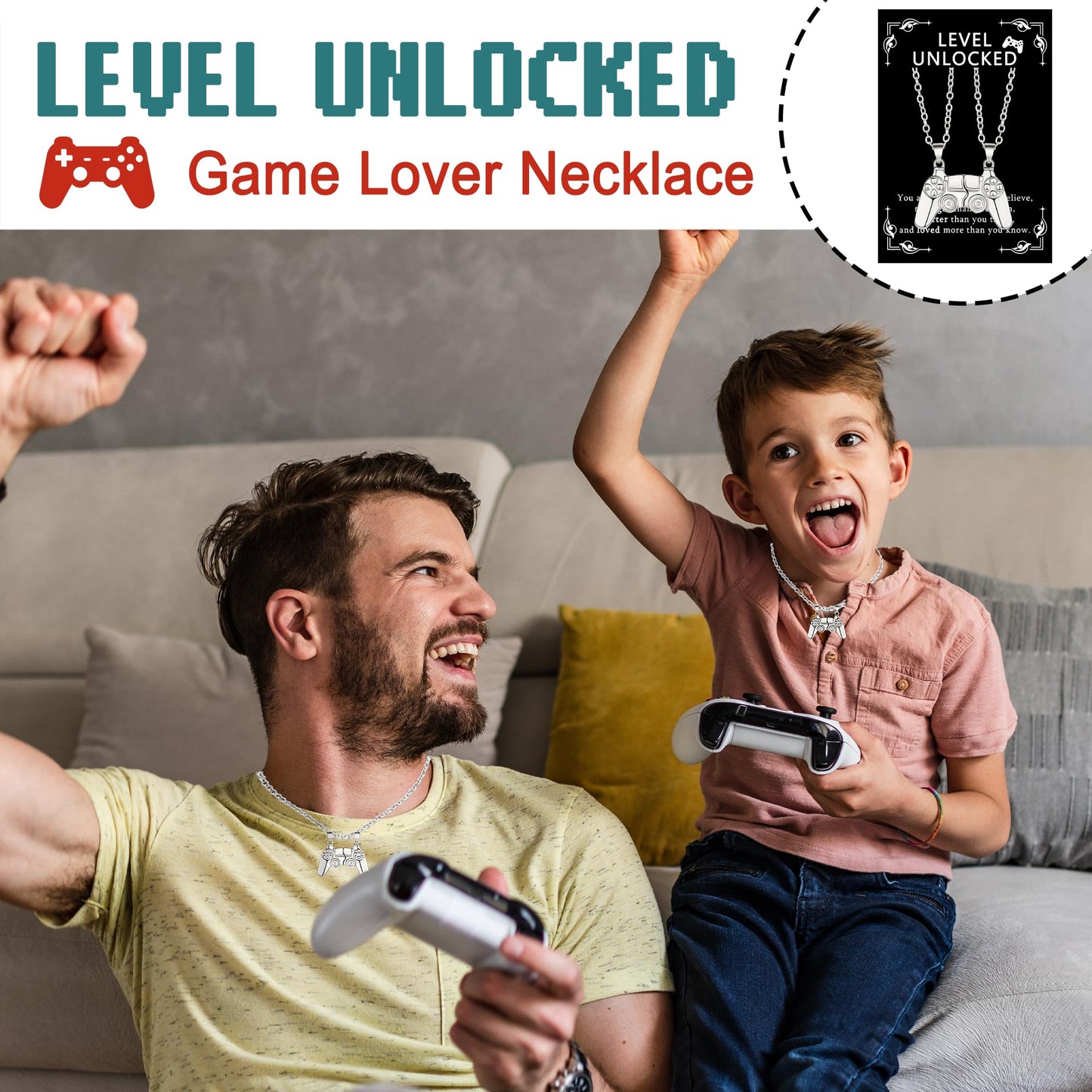 Gamer Gifts for Men Boys Boyfriend Dad Brother, Gamer Birthday Gifts for Kids Teen Boys Girls, Gaming Accessories for Room, Gaming Stuff, Gamer Presnt for Christmas - Gamer Gift Set Box