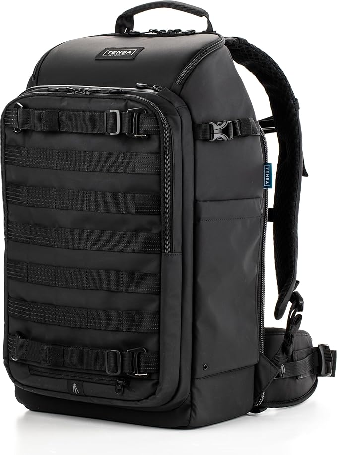 Tenba Axis v2 24L Camera Backpack for DSLR and Mirrorless Cameras and Lenses Plus a 16-inch Laptop – Black (637-756)