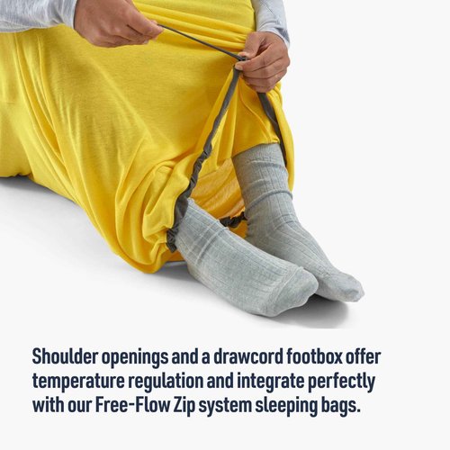 Sea to Summit Reactor Sleeping Bag Liner, Regular Standard (85 x 31.5)