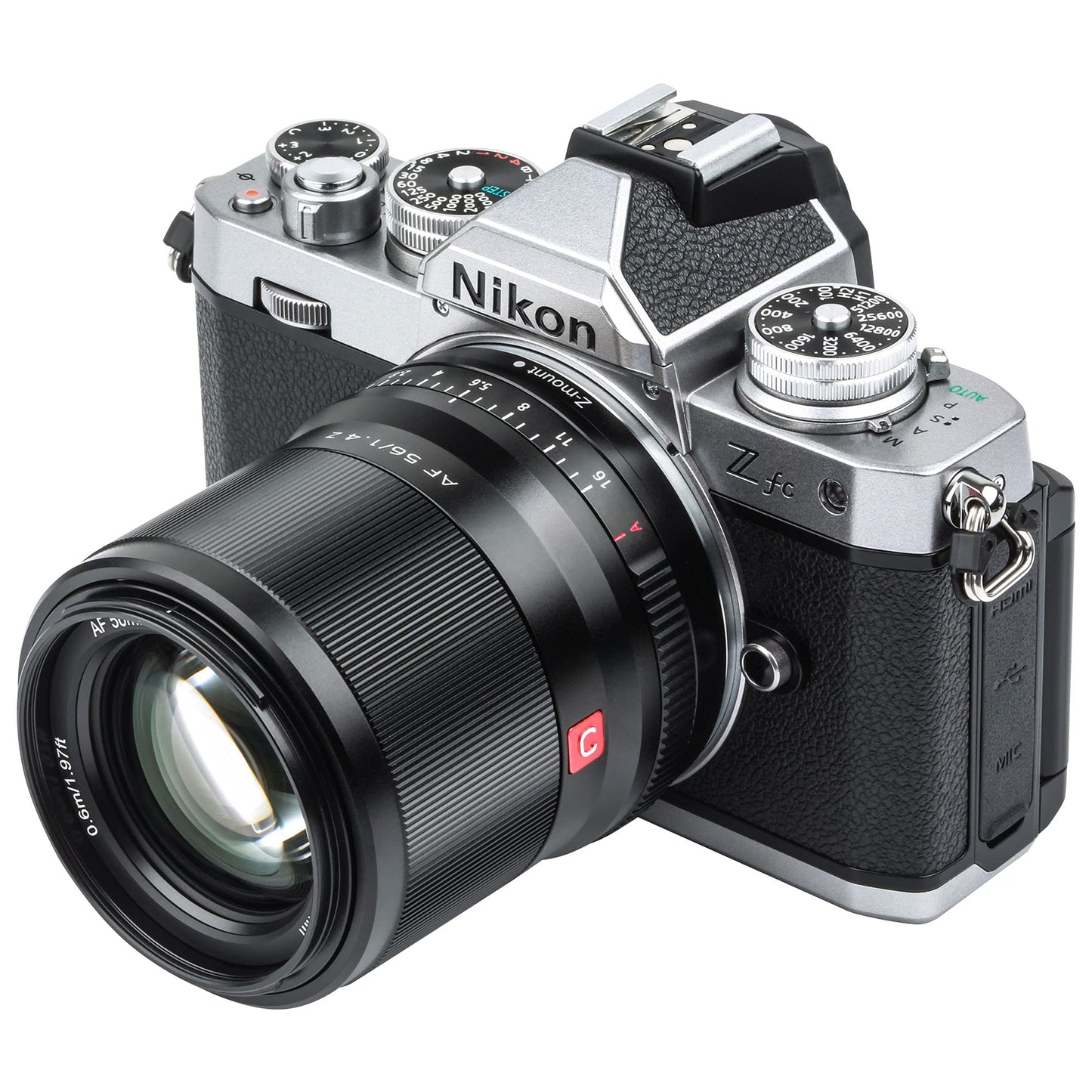 VILTROX 56mm f/1.4 F1.4 Z Mount Lens, APS-C Z-Mount Lens for Nikon Zfc Z50 Z6 ii Z7 ii Z5