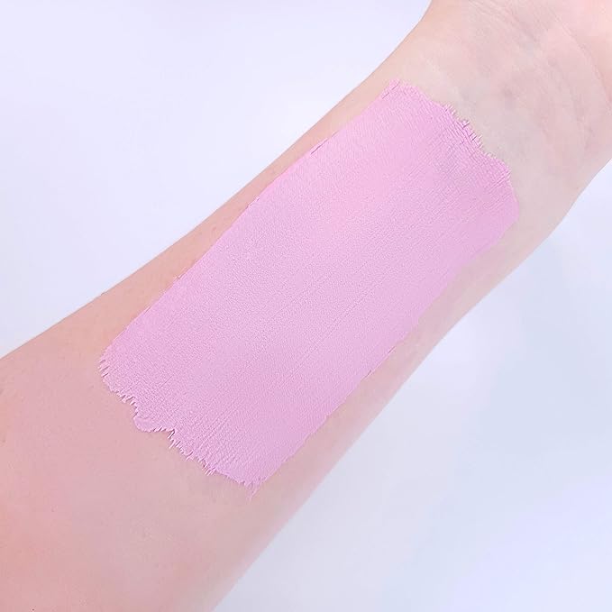 Pro Face & Body Paint Cake Pots by Moon Creations - Light Pink - Professional Water Based Face Paint Makeup for Adults, Kids - 1.26oz