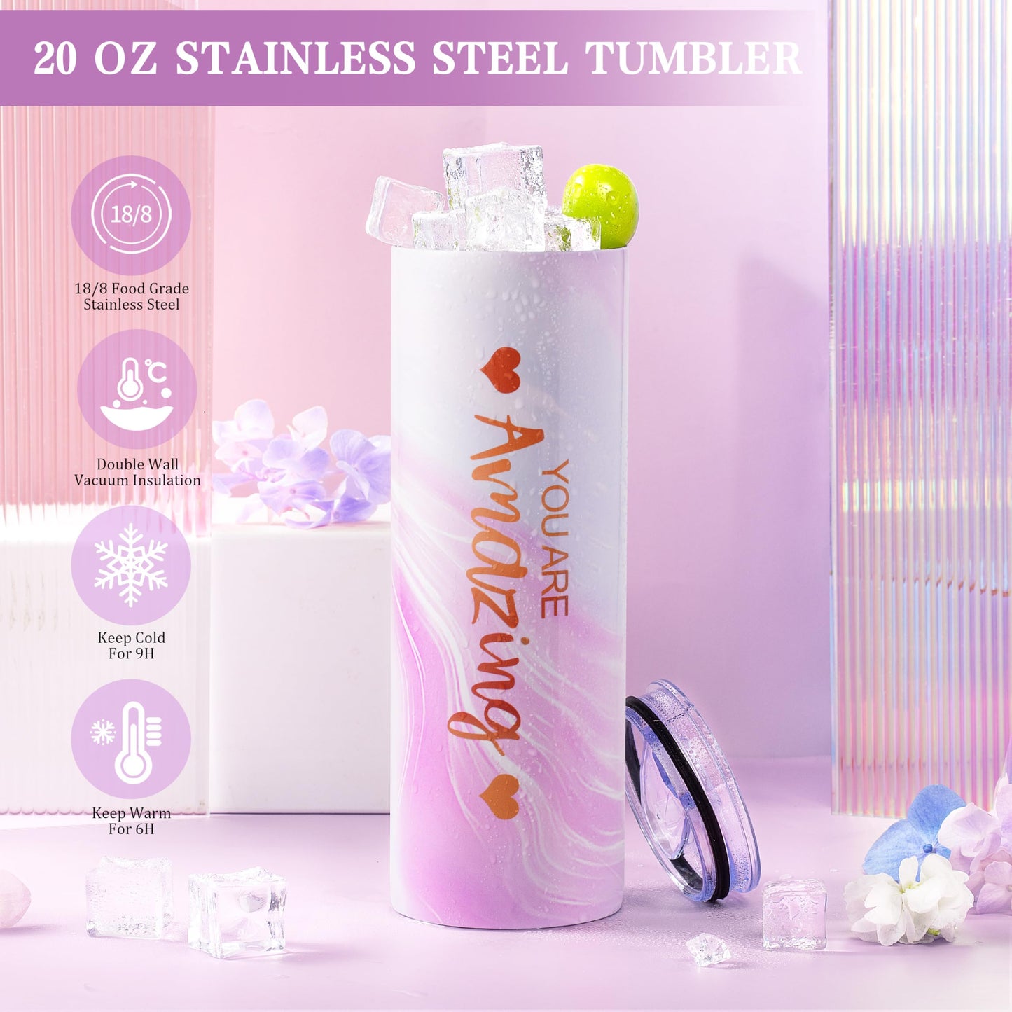 HSOEIXL Happy Birthday Gifts for Women, Best Friend Birthday Gifts Basket for Girls Her Daughter Niece Granddaughter Female Sister Mom Coworker, Spa Gift Basket for Women