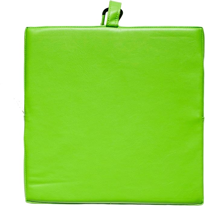 Special Needs Essentials FocusPad Square Sensory Seat | ADHD & Autism Support Cushion | Wobble Pad for Kids & Adults | Portable & Durable Calming Tool – Green, 1 Count