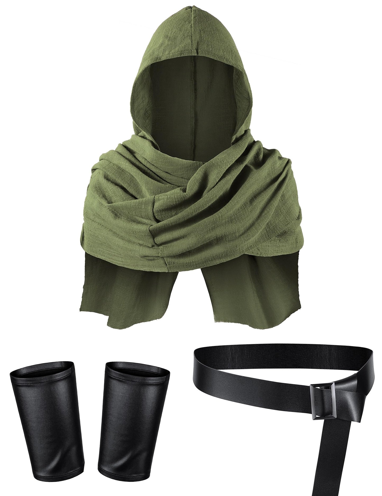 TOKYO REVENGERS Kids Medieval Renaissance Pirate Costume Knight Cosplay Outfit LARP Costume Accessories Set(BWJGN 130)