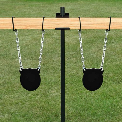 ICokin 24 Pcs T-Post Target Hanger, T Post Bracket Target Mount，AR500 Steel Target Bracket
