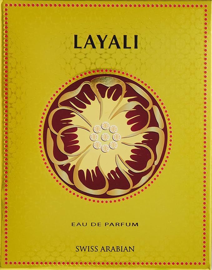 Swiss Arabian Layali - Luxury Products from Dubai - Long Lasting, Addictive Personal EDP Spray Fragrance - Seductive Signature Aroma - 1.7 oz