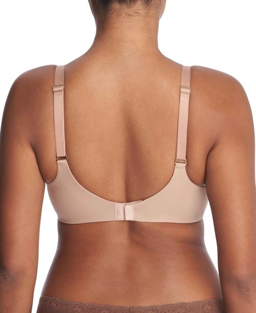 Natori Women's Comfort Evolution Full Fit Memory Foam Convertible Underwire, Buff