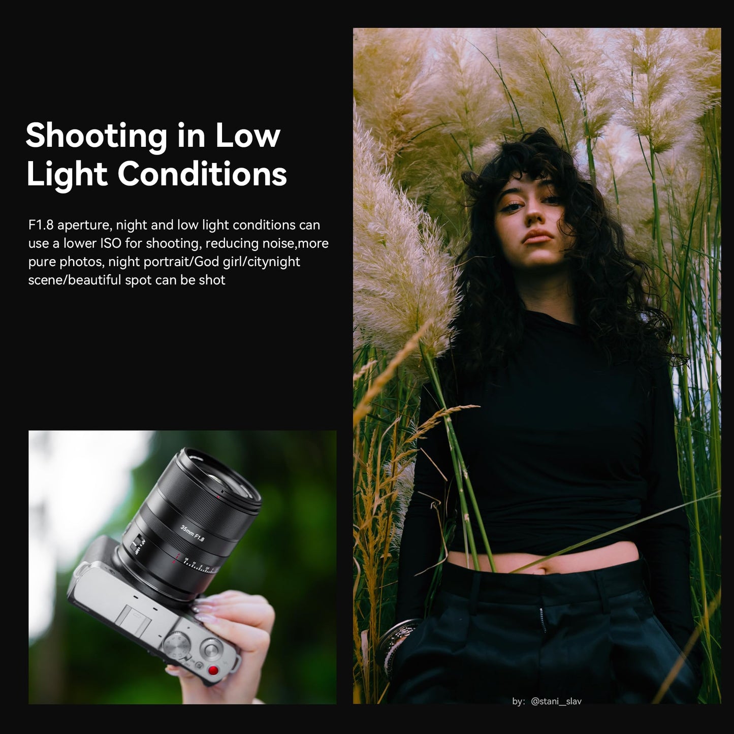 7artisans AutoFocus 35mm F1.8 Full Frame Lens,F1.8 Large Aperture,Support Automatic/Manual Compatible for Leica/Panasonic S1,DC-S1,S5,DC-S5, LUMIX S9 Series/Sigma L Serise Mirrorless Camera