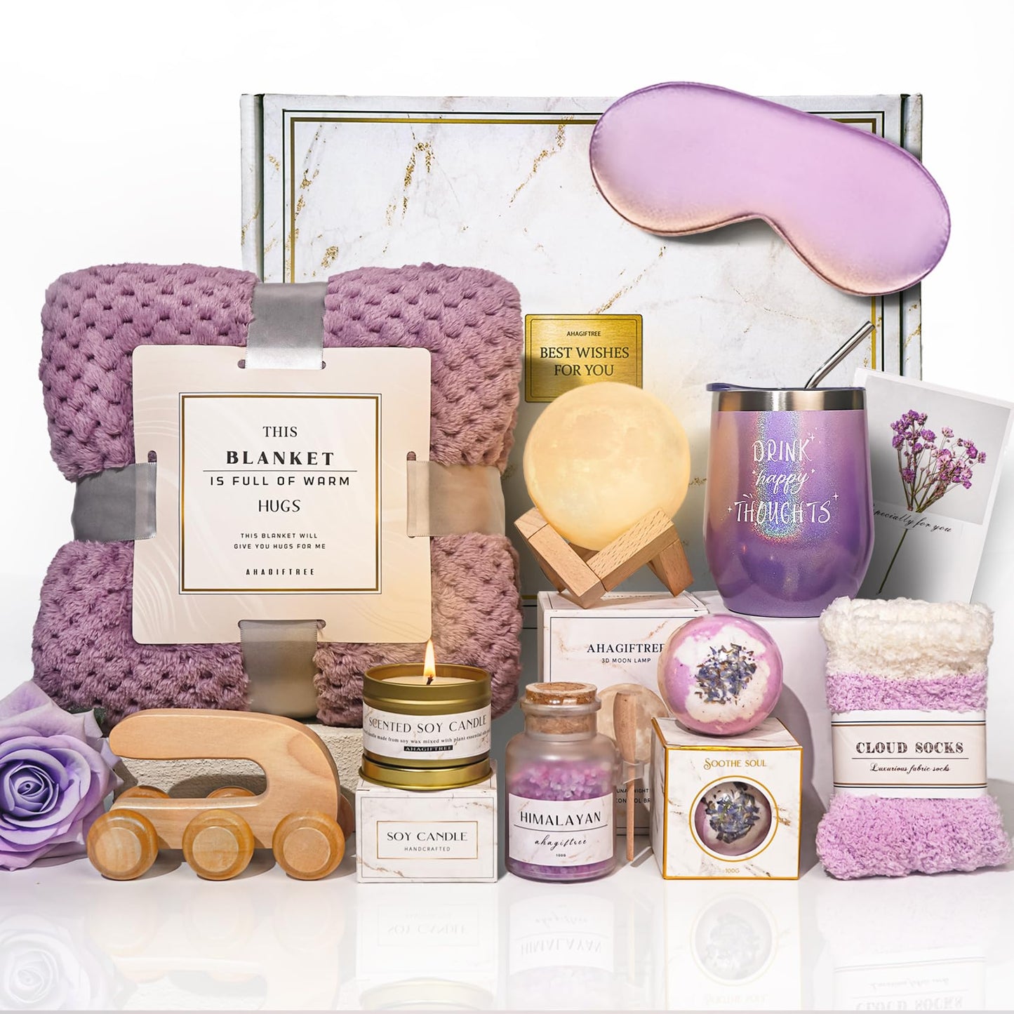 Gift Baskets for Women,11PC Birthday Gifts,Think of You,Thankyou ,self care gifts,care package,relaxation gifts,new beginnings gifts for women,friend,mom,sister
