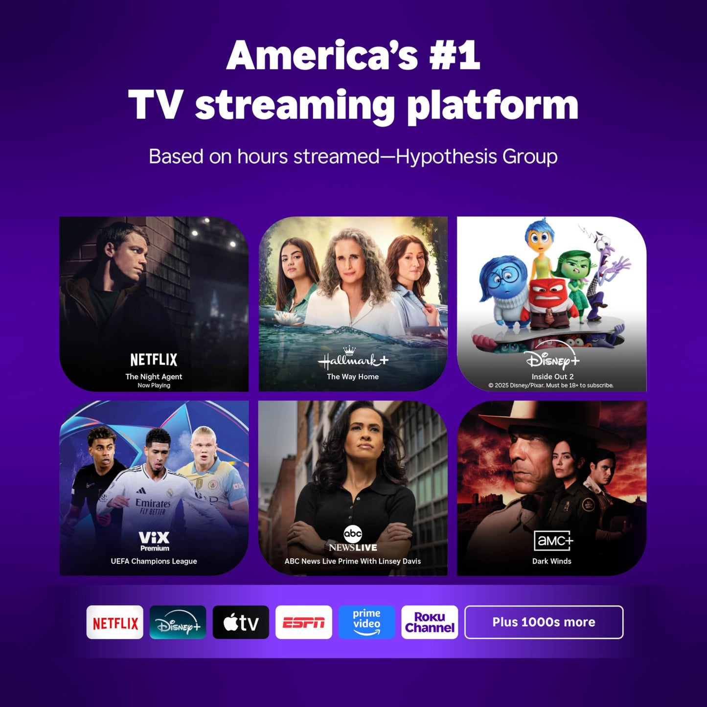 Roku Smart TV 2026 – 75-Inch Select Series, 4K QLED TV – Roku TV with Voice Remote – Flat Screen QLED Television with Wi-Fi for Streaming Live Local News, Sports, & Movies – Bluetooth Headphone Mode