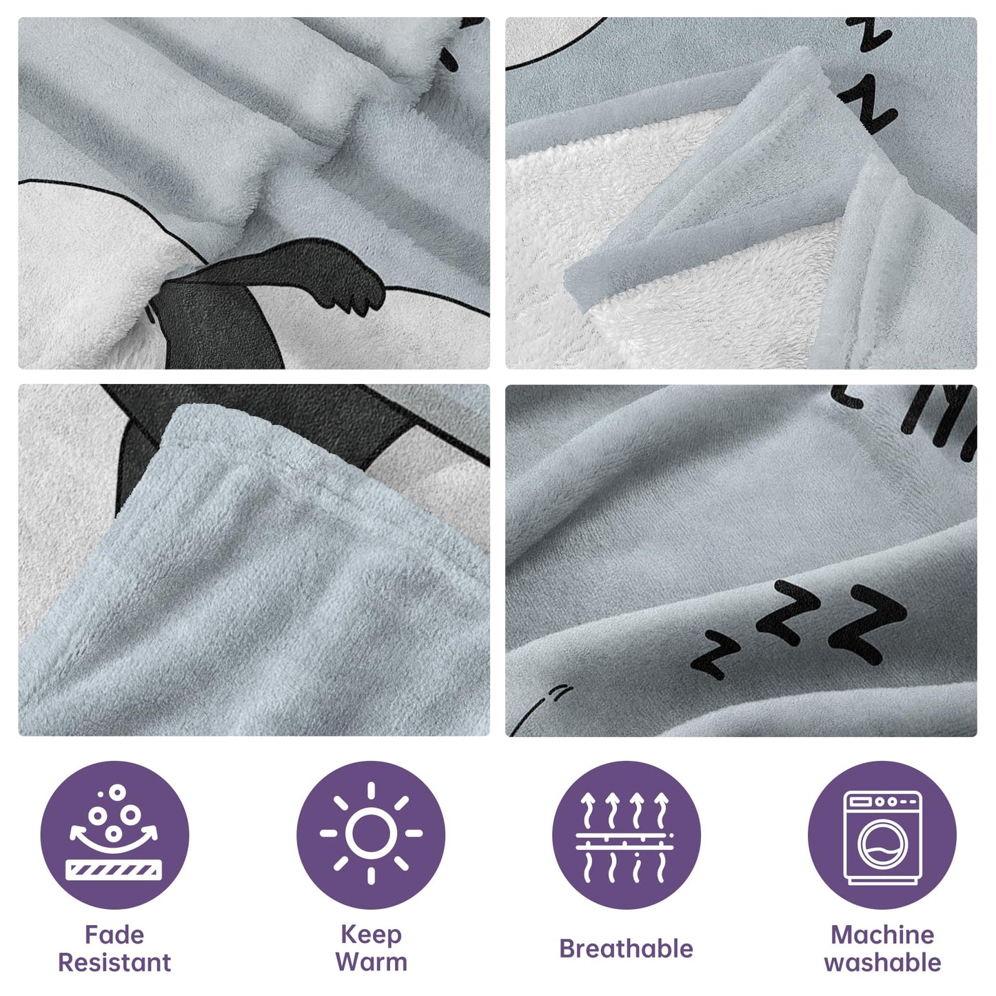 musaecoin Gifts for Brother Blanket, Brother Gifts from Sister, Funny Birthday Graduation for Adult Brothers, Soft Flannel Throw Blanket 60" x 50"