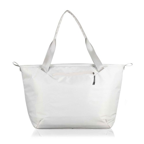PICNIC TIME NCAA USC Trojans Tarana Cooler Bag Tote Made with Recycled Materials, Soft Cooler Tote Bag, Upcycled Picnic Cooler, (Halo Gray)