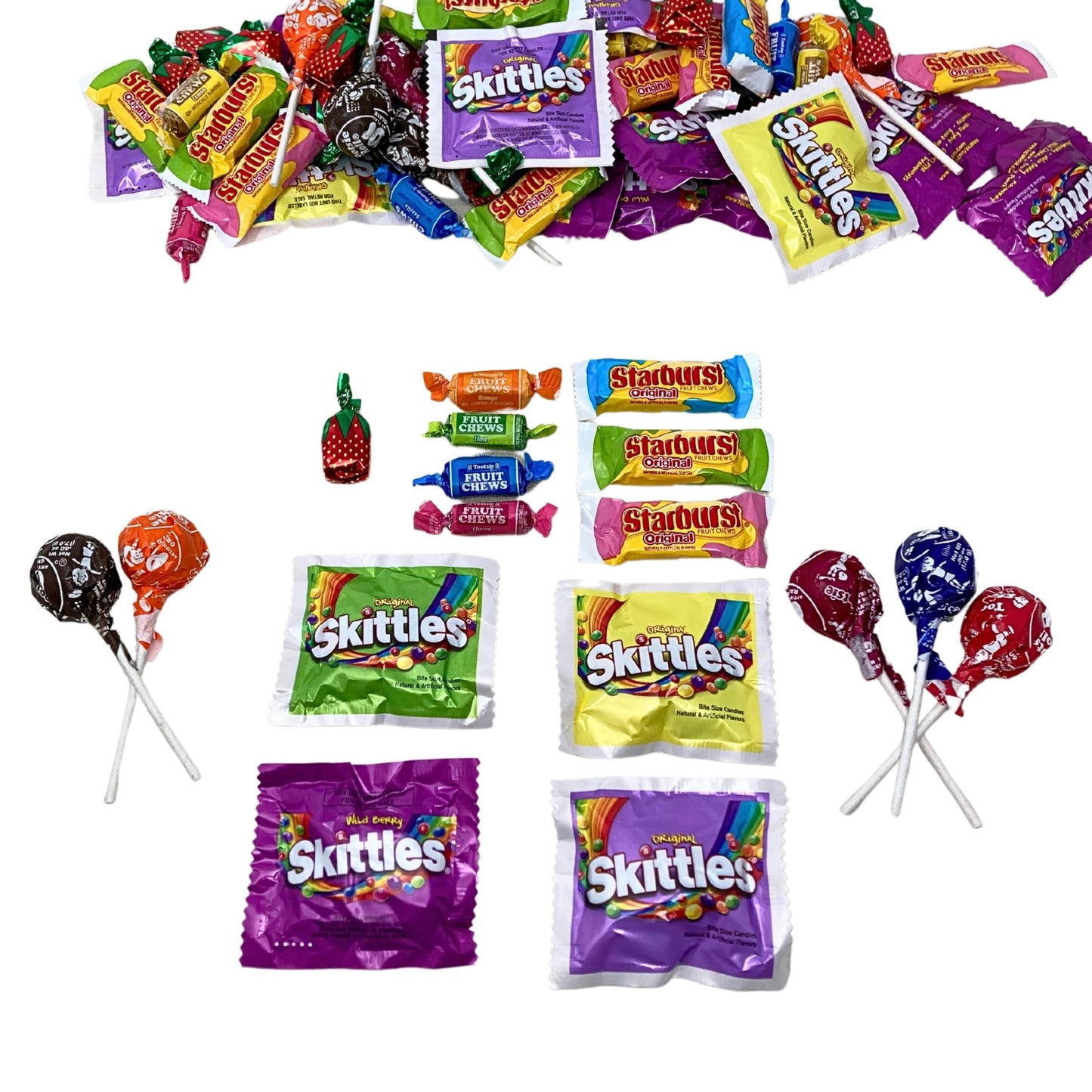 Bulk American Classic Candy Variety Pack, 3lb Bag - Individually Wrapped Bulk Candy Mix For Parties, Piñatas, Treats - Variety Of Classic American Favorites, Family Size (48oz)