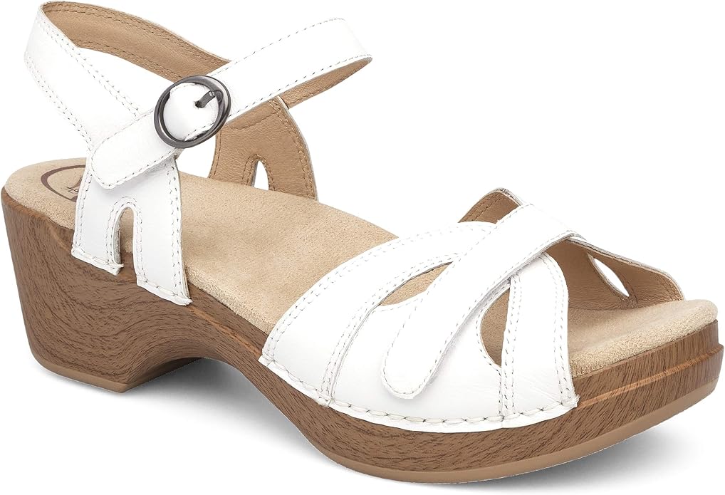Dansko Season Stylish Sandal for Women - Lightweight with Added Arch Support - Durable PU Outsole for Long-Lasting Wear an...
