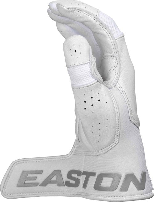 Easton | MAV PRO Baseball Batting Gloves | White/White | Adult XX-Large