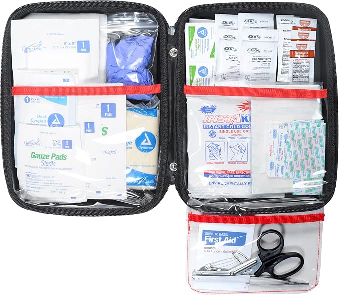 Home & Auto Complete First Aid Kit 98 Piece