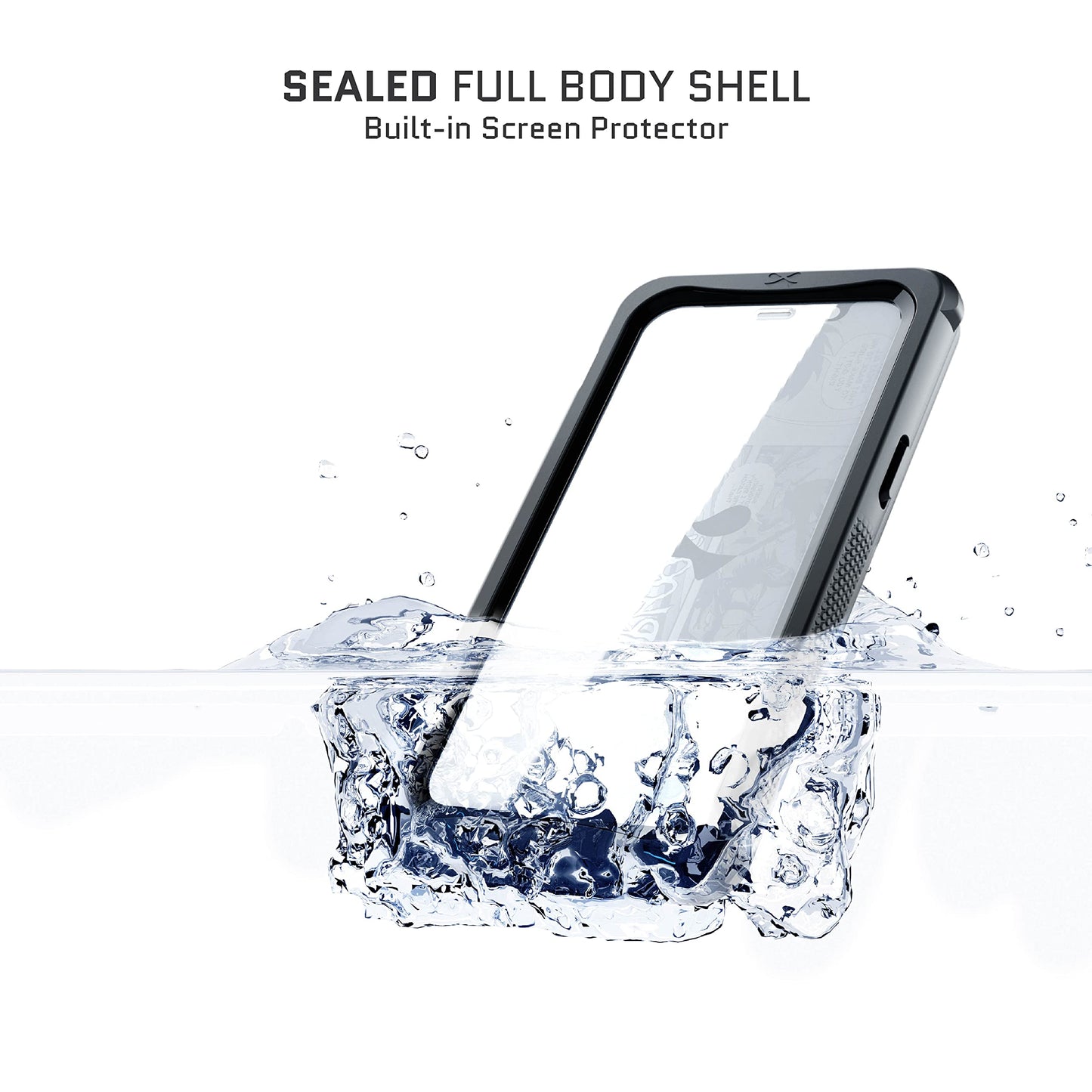 Ghostek Nautical Iphone 13 Pro Case Waterproof With Screen Protector, Belt Clip, Magsafe Built-In Shockproof Bumper Heavy Duty F